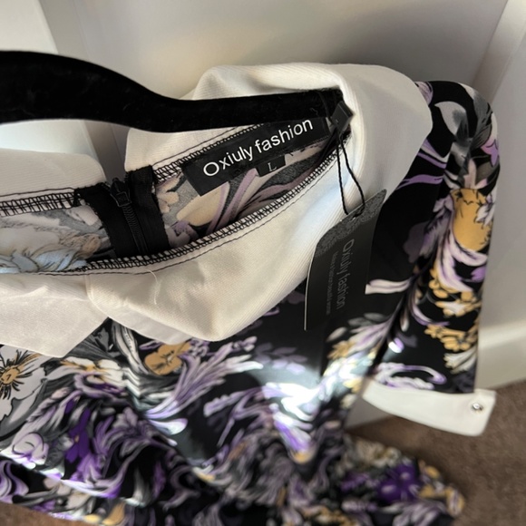 FLORAL OFFICE DRESS - Picture 4 of 5